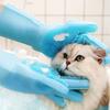 Pet Cat Bath Accessories Scrub Brush Teddy Silicone Bath Gloves Anti-scratch and Anti-bite Bath Products