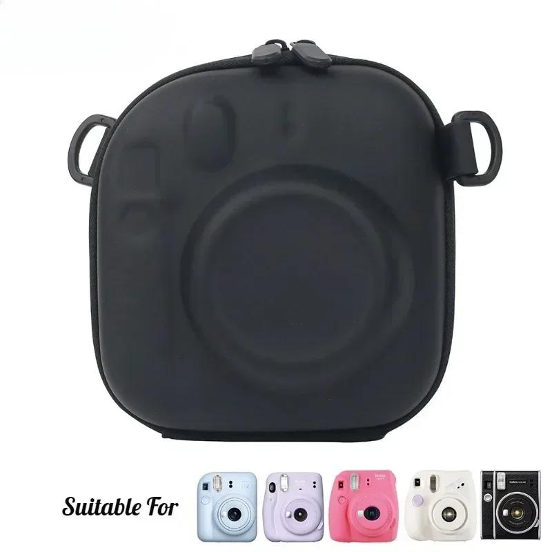 For Fujifilm Instax Mini 7+ 8/9/11/12/40 Camera Bag EVA Universal Hard Case Storage Bag Film Camera Bag with Shoulder Strap