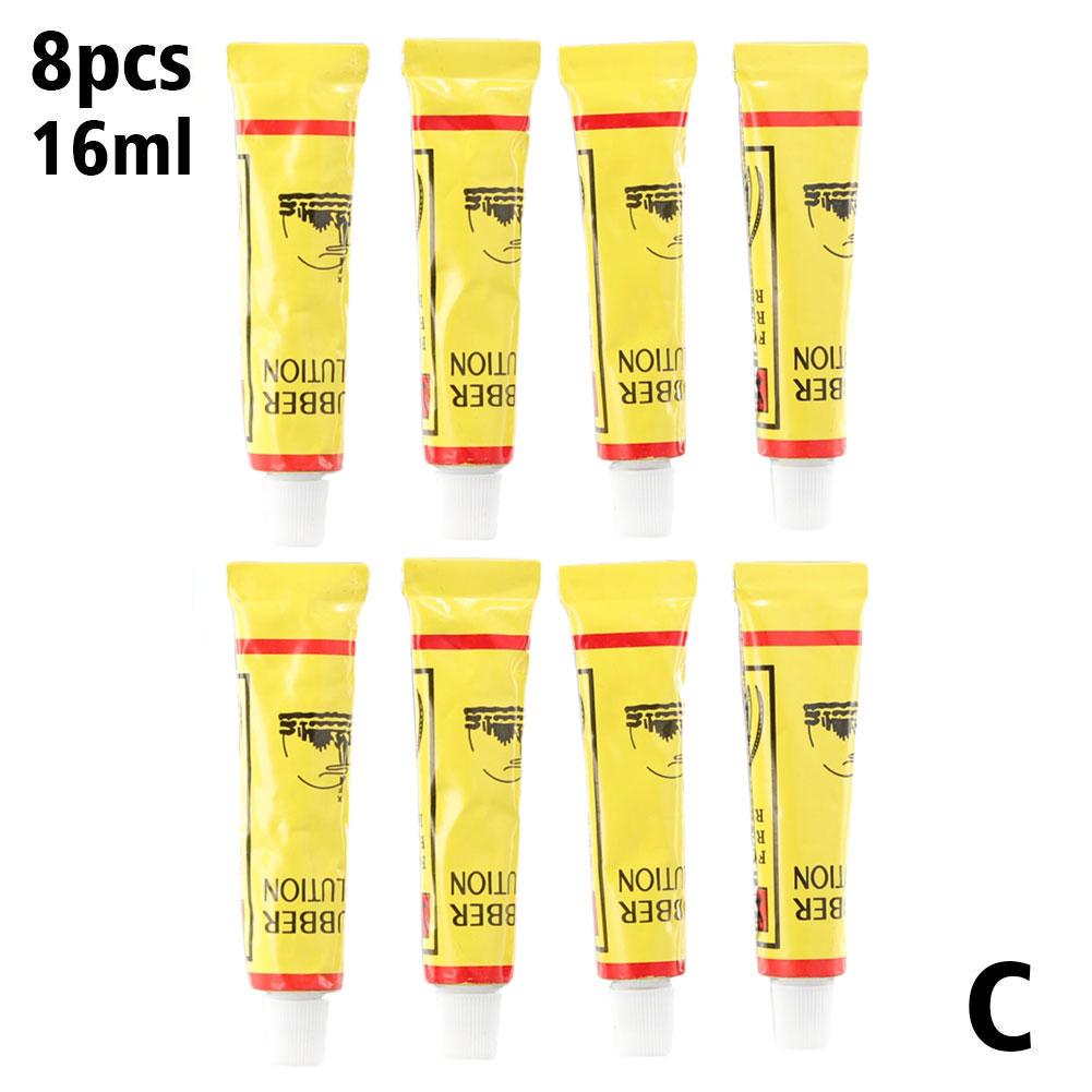1/8pcs Car Motorcycle Bicycle Tire Repairing Glue Tyre Inner Tube Puncture Repair Tools Bike Trye Tire Patching Repair Glues