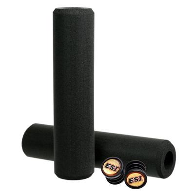 ESI Grips Extra Chunky MTB 34mm Outer Diameter X 130mm Length Grips, CESGRECBK, Black,