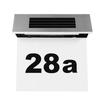 Solar LED House Number Light - Wall-Mounted Light Control