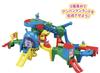Connect and have fun! Anpanman Land P3 Fun Bacteria House [Complete Set of 5] *Not sold in a box. Candy Toy Collection.