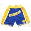 Mens Cotton Basketball Shorts With Team Logos Lakers Magic Kings Raptors Sport Training