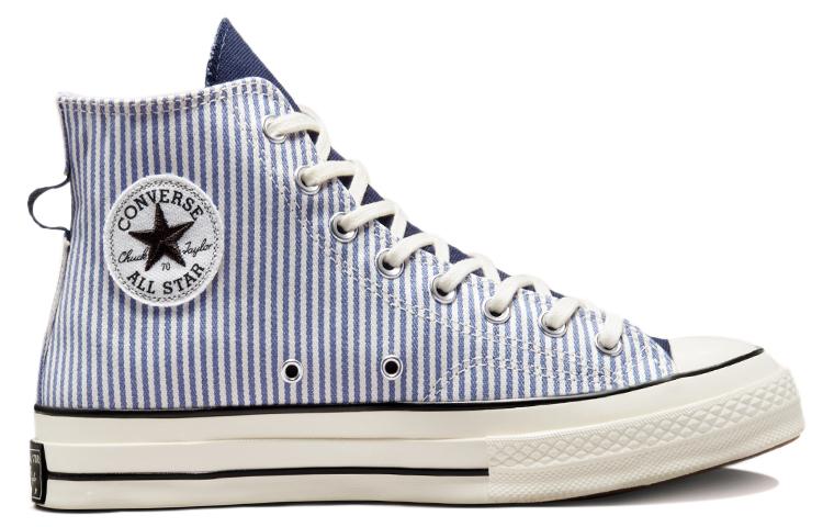 Converse Chuck Taylor All Star 70 Hi Hickory Stripe Washed Indigo A00472C
