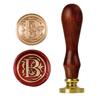 1set 26 Letter A-Z Wax Seal Stamp with Wooden Handle, Wax Seal Paint Copper Head for Envelope Gift Invitation Card Sticker