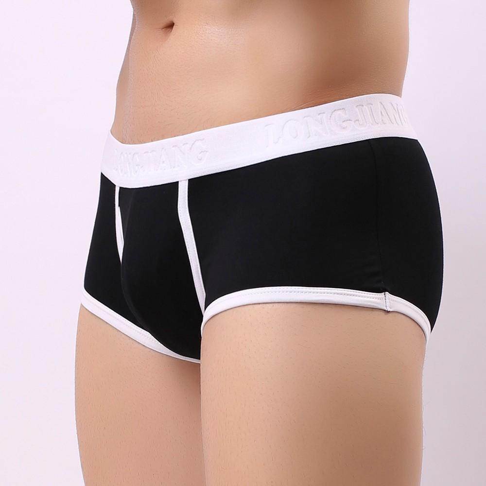 Sexy Mens Solid Breathe Underwear Briefs Bulge Pouch Shorts Underpants