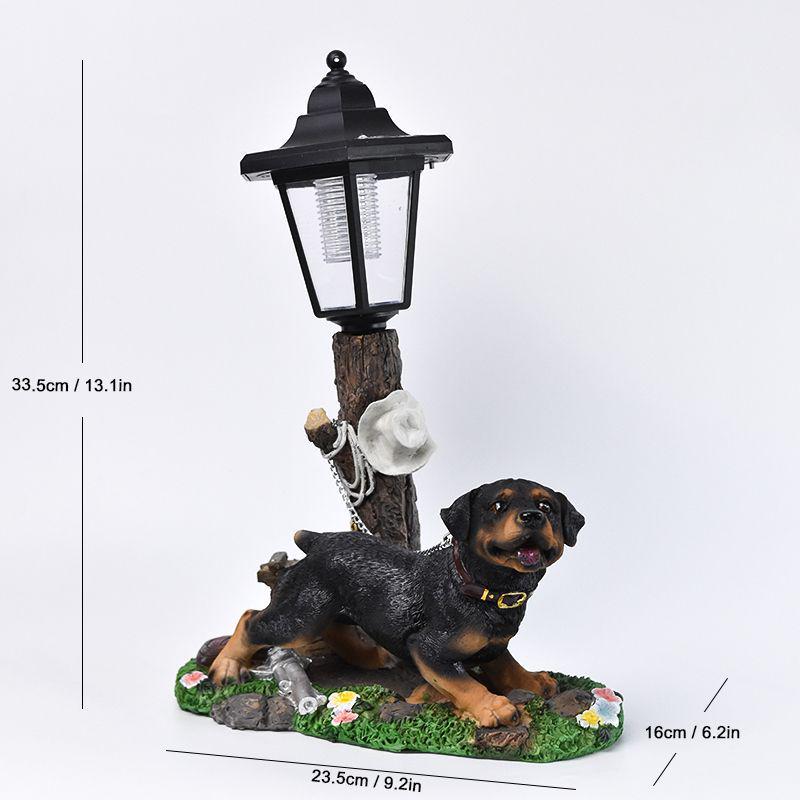 Hexagonal Solar Animal Garden Light - Outdoor Courtyard Decoration