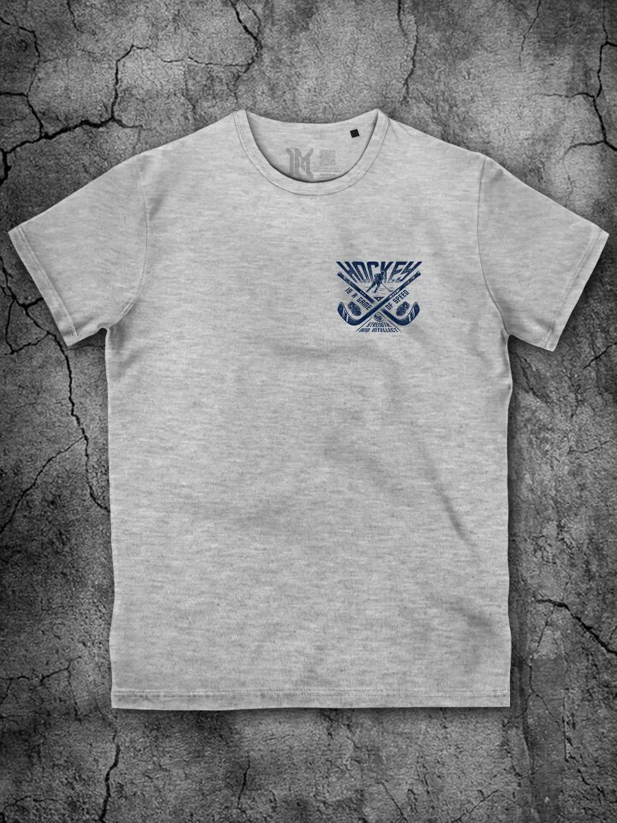 Men s pistachio cotton T-shirt with print and lettering S