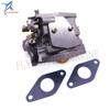 Outboard Motor 66M-14301-11 66M-14301-00 Carburetor Assy and 66M-13646-00 Gaskets (2 Pcs) for Yamaha 4-stroke 15hp F15