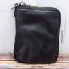 Japanese Men's Retro Short Zipper Wallet Multifunctional Wallet Vertical Wallet