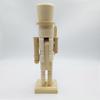 Christmas Unfinished Nutcrackers 25.5cm Unfinished Wood Nutcrackers Christmas Painting Nutcrackers Figures Decorations