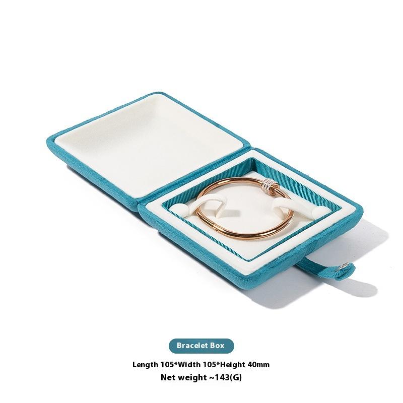 Velvet Ring Box Classical Earring Necklace Bangle/Bracelet Case Jewelry Gift Box For Wedding Jewelry Display Storage Box
