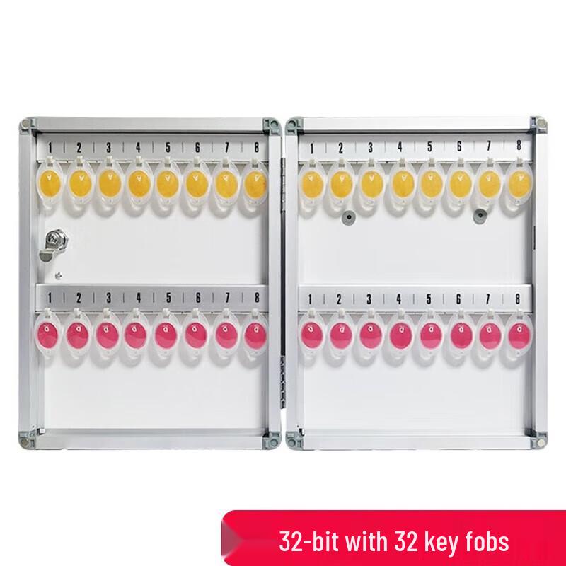 Aluminum Alloy Key Storage Box with Key Tags