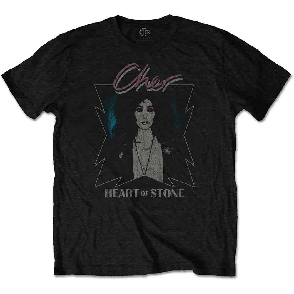 

Шер Heart Of Stone Черная футболка - НОВАЯ ОФИЦИАЛЬНАЯ M