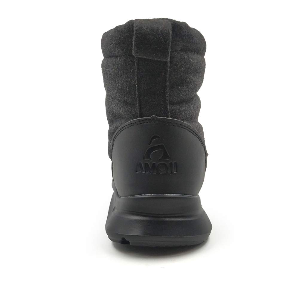 Amozi and Snow Short Winter Warm Boa and Fluffy Perfect for Winter Snow Long Size Men's Women's Boots, Boots, Boots, Water-Repellent, Waterproof,