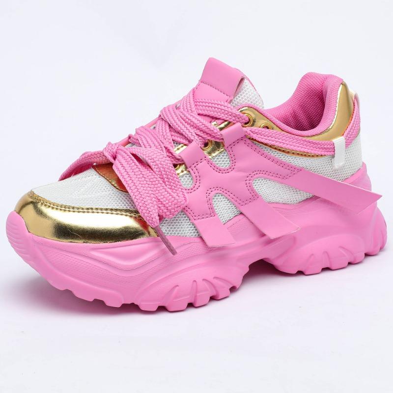 Size 35-44 Woman Sneaker Platform Zapatillas De Mujer Comfort Sports Casual Shoes Zapatillas Increase Height Walking Shoes Tenis