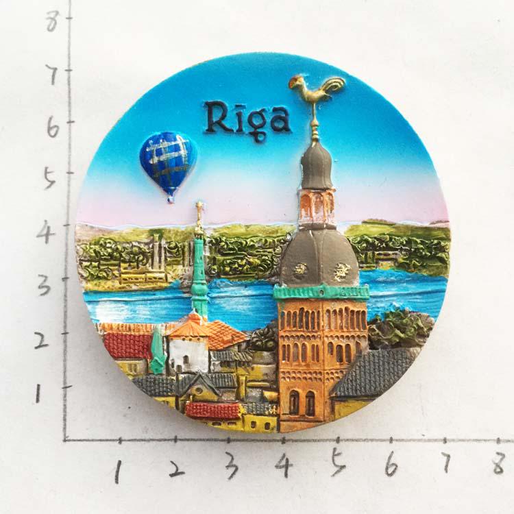 

Latvia Travelling Souvenirs Fridge Magnetic Stickers Riga Tourism Souvenirs Fridge Magnets Wedding Gifts Magnetic Stickers