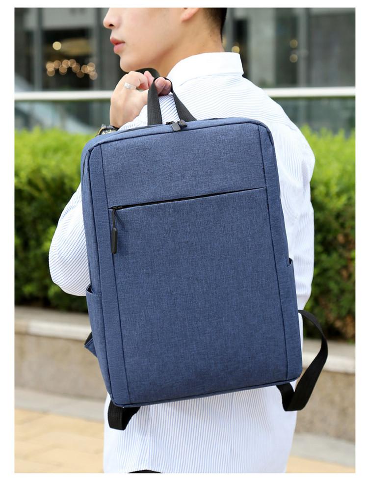 Compact And Practical Cross-border Business Backpack 15" Laptop Sleeve Breathable And Wear-resistant Suitable For Commuting And Travel