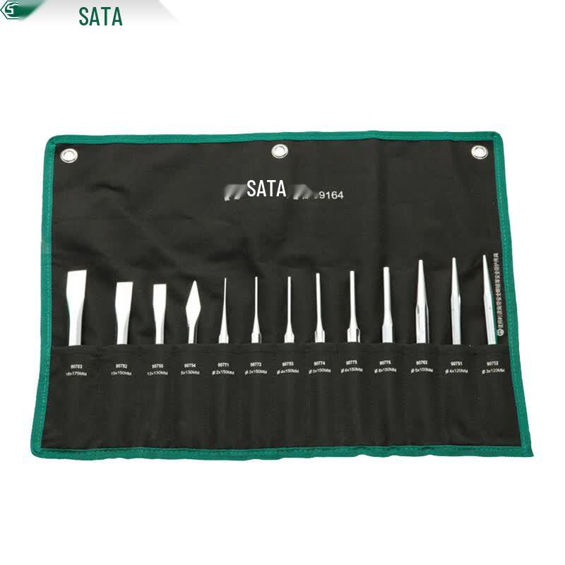SATA 13-Piece Punch Set Chrome Vanadium Steel