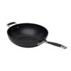 LE CREUSET TNS Wokpfanne Bratpfanne 26cm Wok Gas IH Backofen Kompatibel Silikongriff Japanisch [Autorisiertes Produkt]