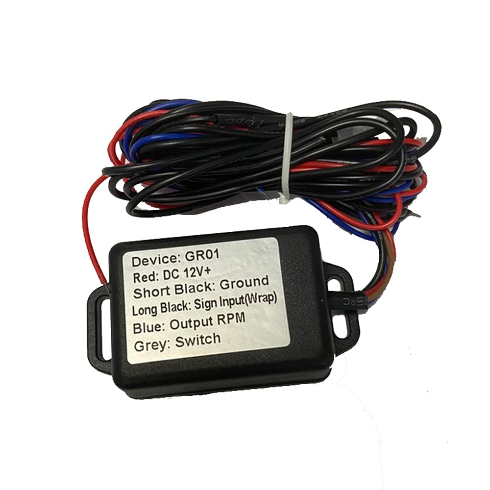 ELING Diesel Engine TACH RPM Signal Adapter with Pulse Output for All Types of Tachometer and RPM Gauge for Vehicle Truck Generator