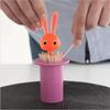 Dustproof Rabbit Toothpick Holder Press Type Toothpick Organizer  Desktop Decor