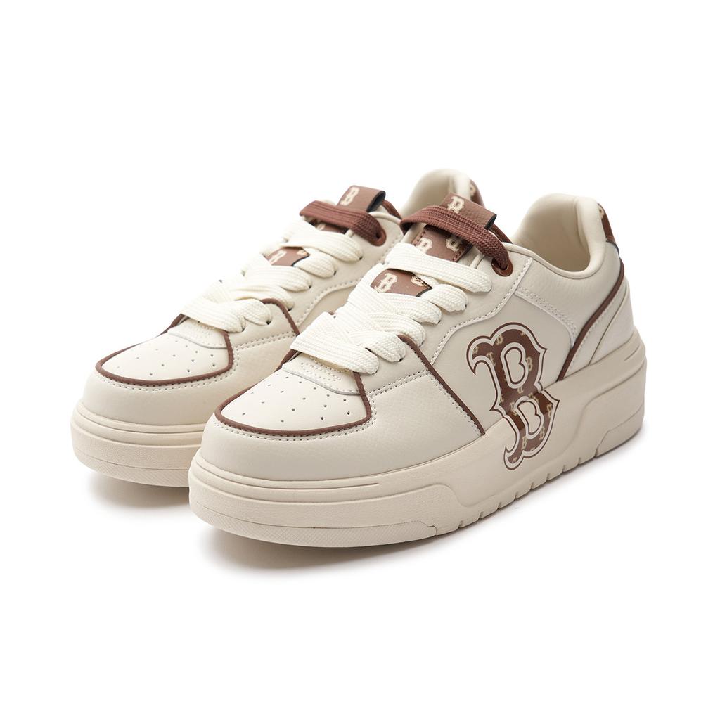 MLB Cushioning Low-Top Casual Shoes Unisex Beige Brown Sneakers 3ASXCL-MLB4399