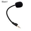 Headset Microphone Plug Play Replaceable Flexible 3.5mm Omnidirectional Gaming Headphone Microphone for Logitech-G Pro X