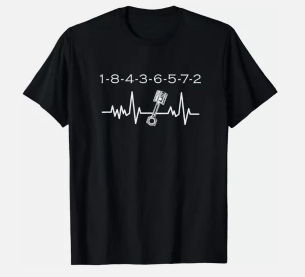 

18436572 Firing Order Small Block Engine V8 Big Block T-Shirt 2XL