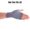 Wrist Length Winter Gloves Warm Knitted Wool Gloves Fashion Cashmere Gloves  Unisex