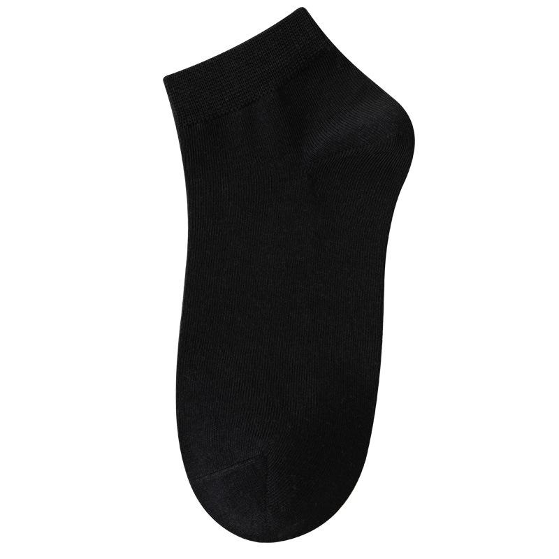 Women's Low-Cut Pure Cotton Breathable Socks - Spring/Autumn, Sweat-Absorbent, Odor-Resistant, Thin Summer Style, White