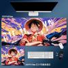 One Piece Monkey D Luffy Colorful Burst Anime Gaming Mouse Pad Large Desk Mat Anime Peripheral Table Pad