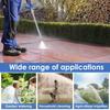 Car Washing Hydro Jet High Pressure Power Washe,Jet Nozzle for Garden Hose Washer Wand with 2 Nozzle Leakproof Cleaning Sprayer