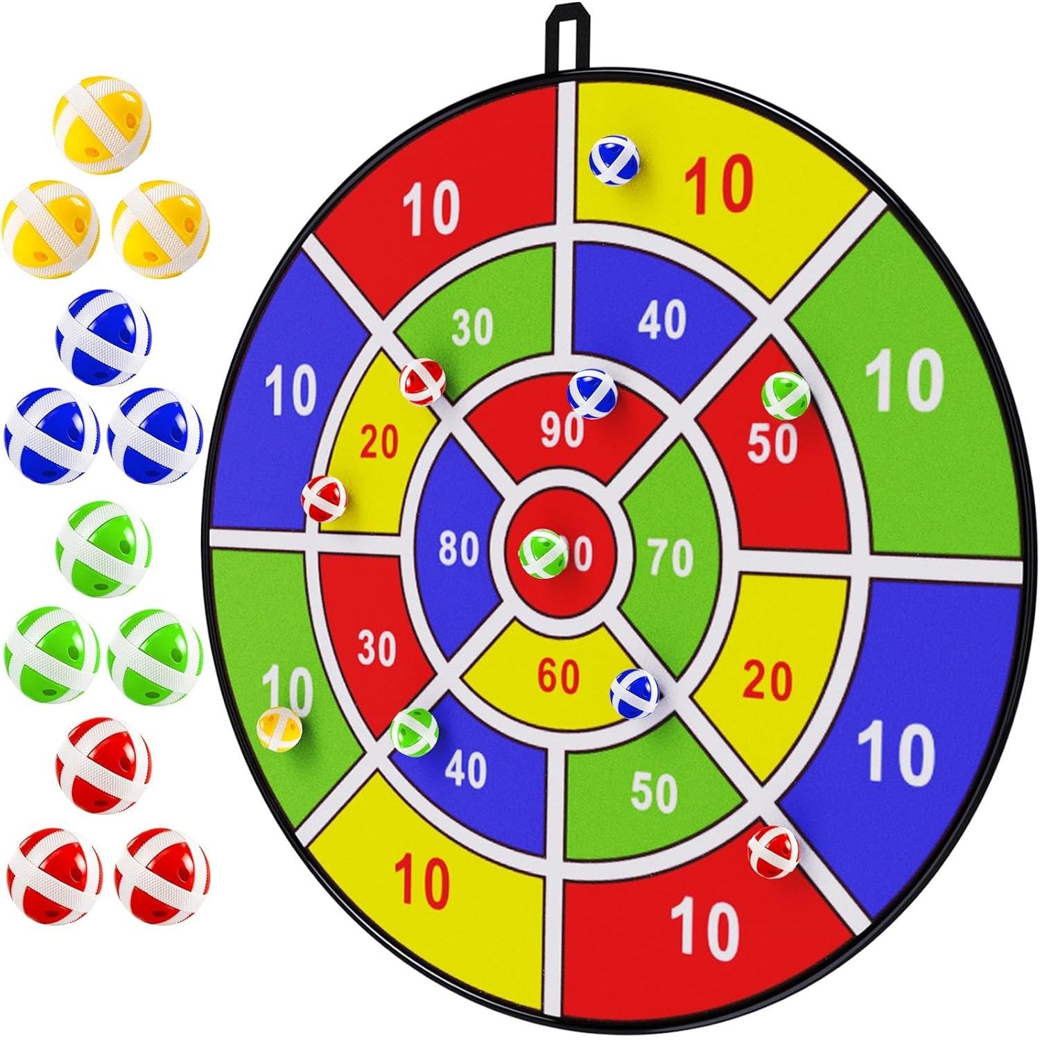 Large dartboard for kids, dartboard with