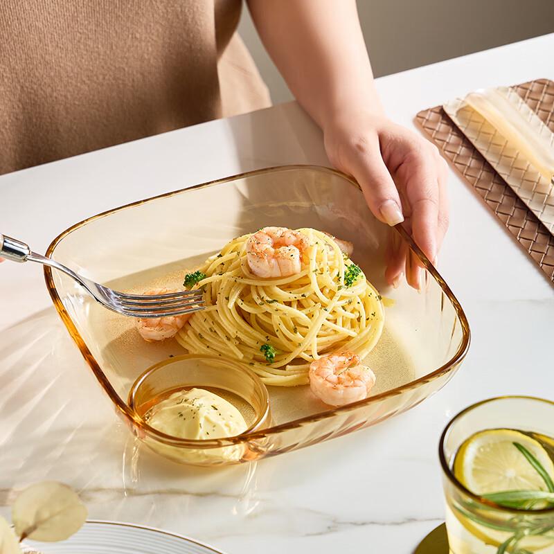 VISIONS Crystal Dumpling Plate