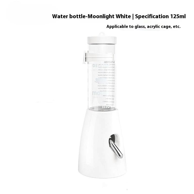 2In1 Hamster Feeder And Waterer Large Capacity Leakproof Automatic Feeder Food Water Dispenser Leak Proof Food Feeding Supplies