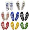 Novelty Funny Sayings Crew Socks Do Not Disturb Watching Football Letter Printed Sports Cotton Socks for Men Women Gifts