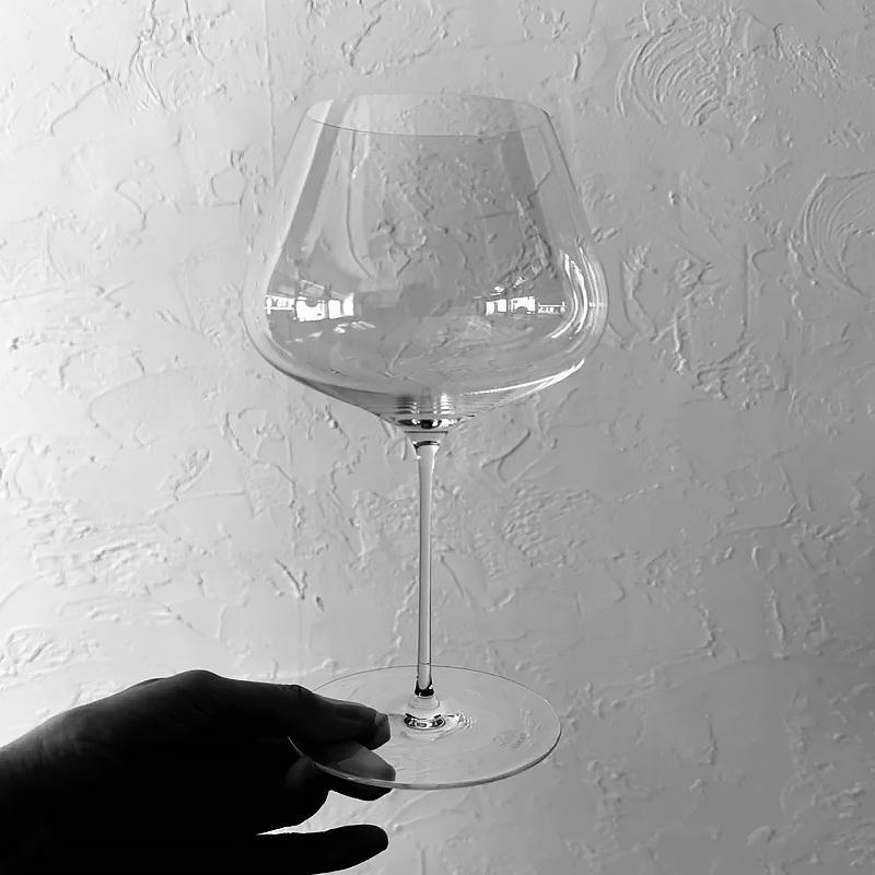 JINYOUJIA Perfect Flawless Quality 590ml Balance Glass Chardonnay White Wine Luxury Crystal Glasses Handmade Zalto Style Goblet