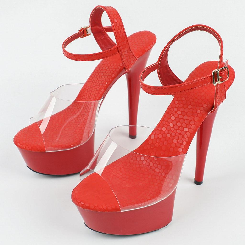 Model Wedding Spring And Summer Party Breathable Fashion Nightclub Stiletto Sandals LFD