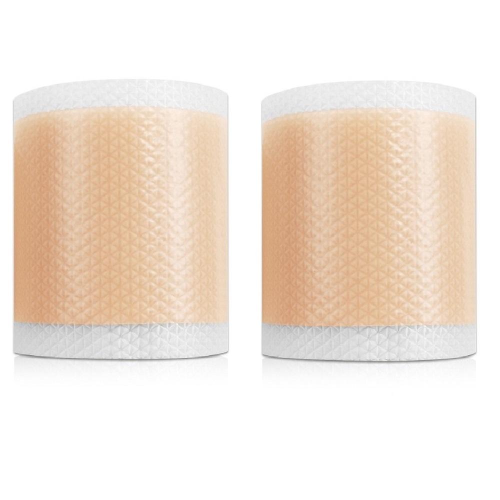 2 Rolls / Pack , Silicone Scar Sheets , 4cmX150cm=1 Roll , Self-Adhesive Scar Cover Tape Skin Care Strips