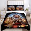 Juego de Ropa de Cama con Estampado Chucky de Horror Definitivo de 3 Piezas (1 funda + 2 fundas de almohada, sin relleno), Este Juego de Cama Estampado es Suave y Cómod