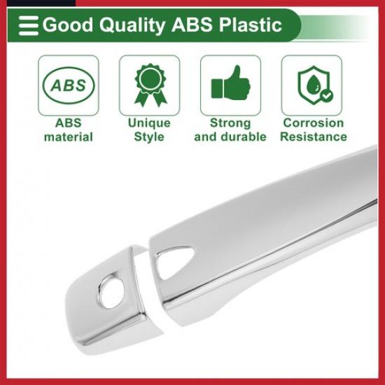 Smart Car Door Handle Cover Trim,Side Door Handle Cover for Nissan Kicks 17-22