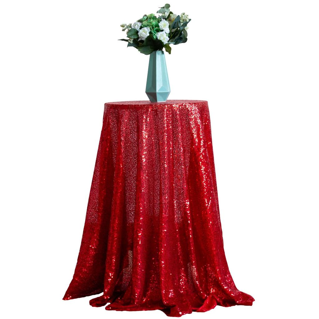 Amazon 3Mm Full Version Sequined Table Cloth Flash Wedding Local Tyrant Gold Tablecloth Round Table Flag Home Textile