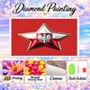 Polen Diamantmalerei Set 5D Vollbohrer DIY Diamantmosaik Wandkunst Heimdekoration