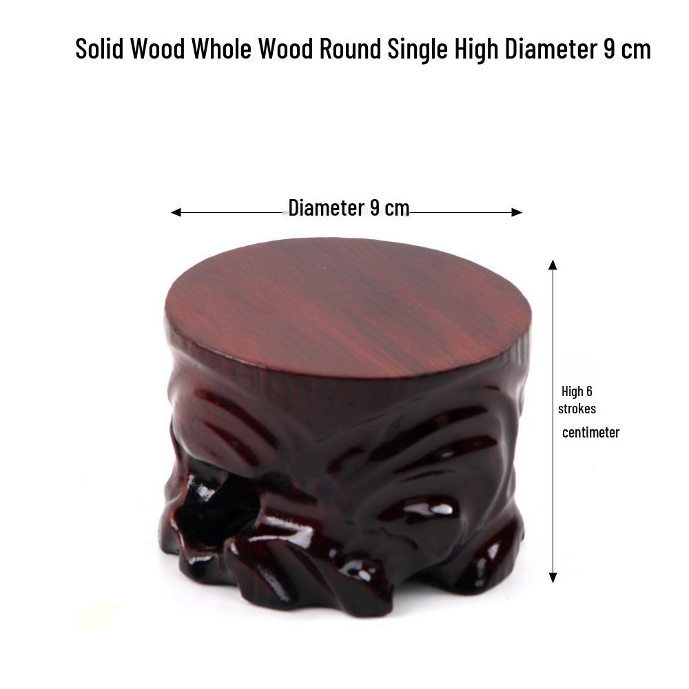 Solid Wood Tea Ceremony Stand for Teapot, Kettle, Vase, Bonsai, Buddha Ornament.