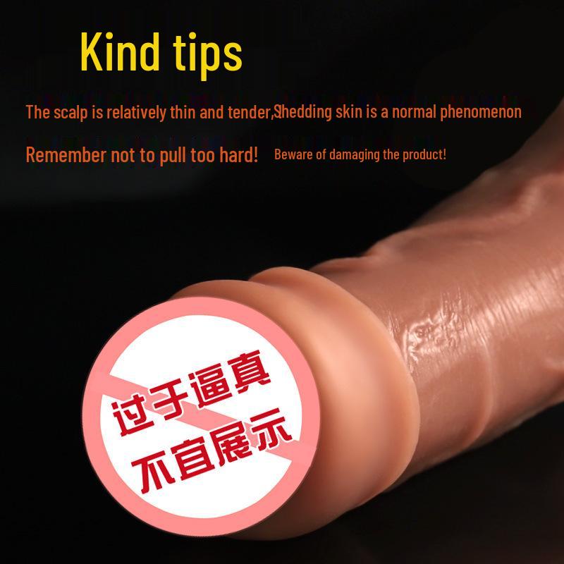 Long Love Women's Silicone Masturbator - Soft, Non-Electric, Realistic Adult Sex Toy