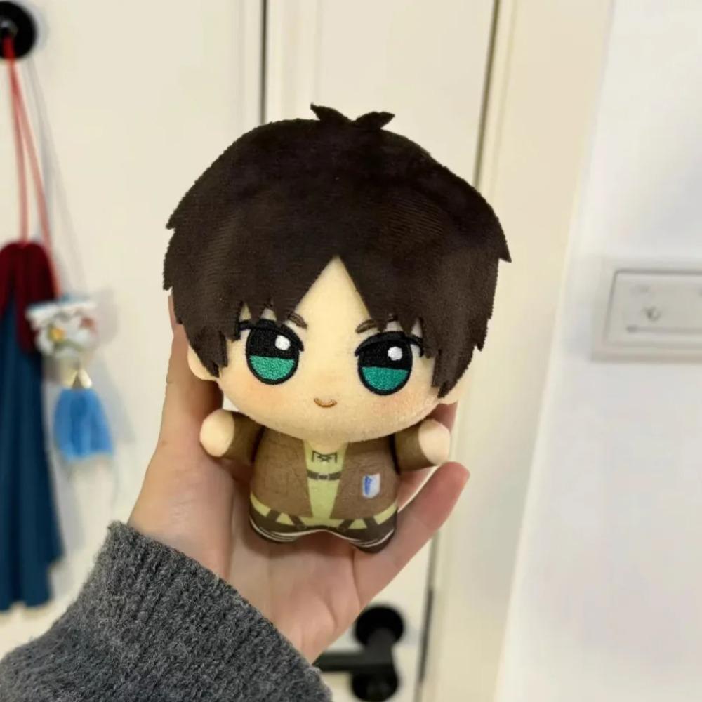 10cm Anime Hange Zoe Cosplay Plush Doll Pendant Attack On Titan Stuffed Toy Birthday Gift