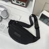 Crossbody bag men's commuter breast bag trendy simple tooling style shoulder bag women's casual lightweight satchel multi-pocket anti-splashing water