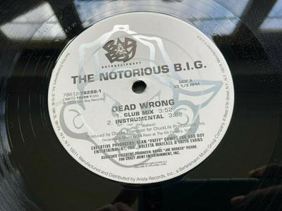 12inch Record NOTORIOUS B.I.G. - Dead Wrong BBDP9288 Bad Boy Enterta 1999 US Rap & Hip-Hop/R&B Used