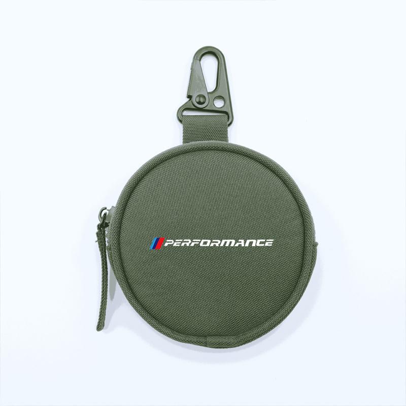 

For BMW Performance M F31 F34 F32 E46 E52 E53 E60 E90 E91 E92 E93 F01 Car Styling Tactical Key Wallet Pocket Outdoor Storage Bag